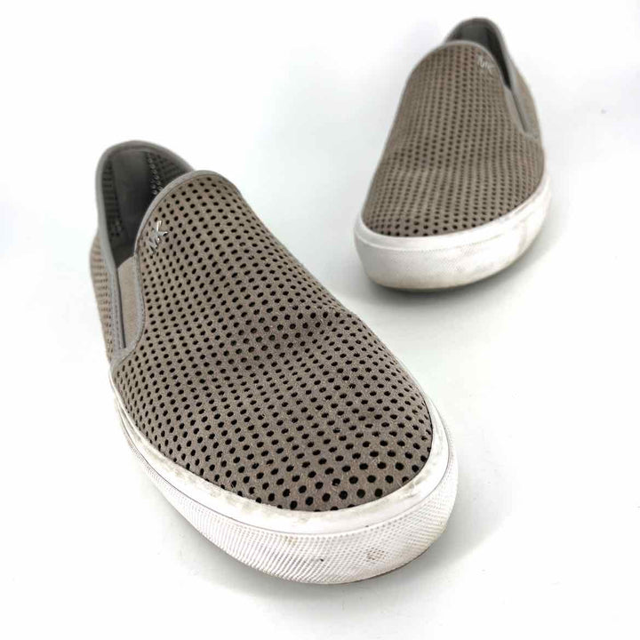 Shoe Size 10 Michael Kors Gray Suede Flats