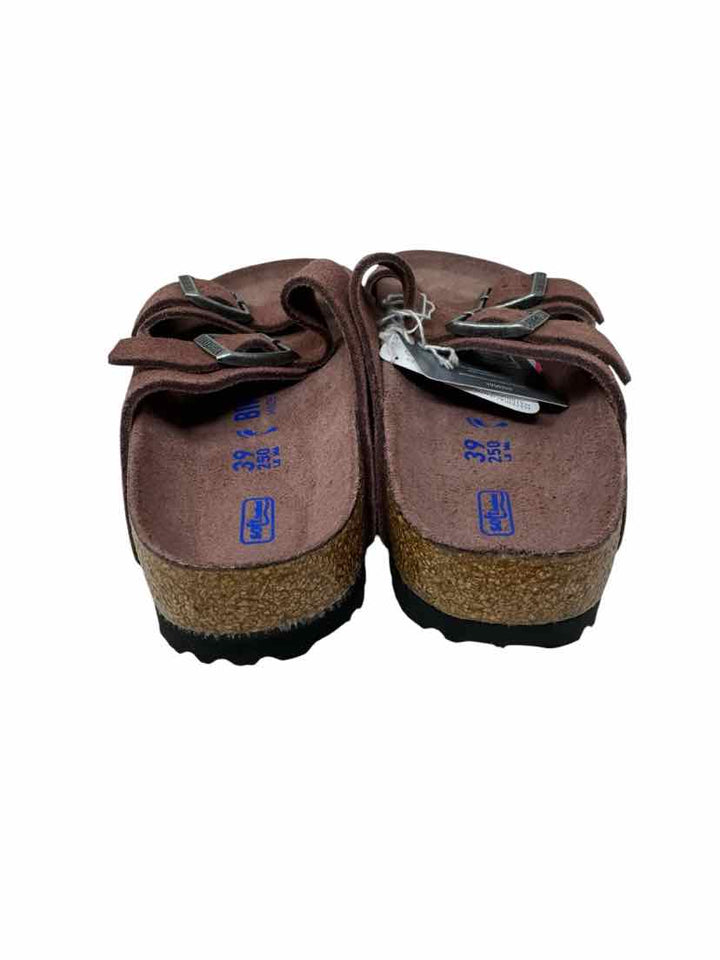Shoe Size 39 Birkenstock Mauve Suede Sandals