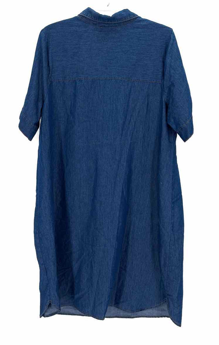 Size 1X Blue Chambray Shirt