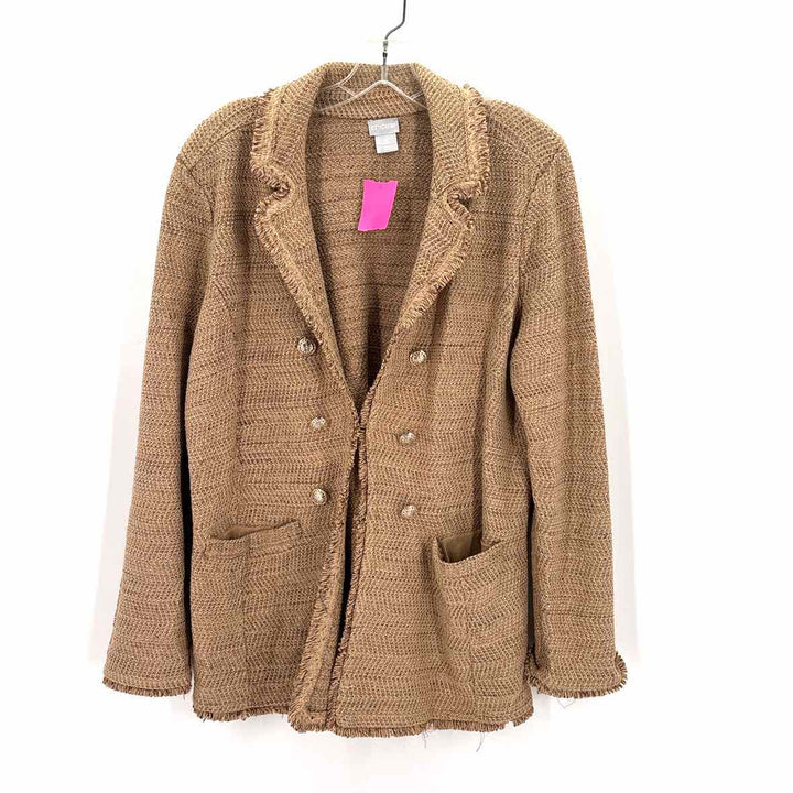 Size L Chico's Gold Cardigan