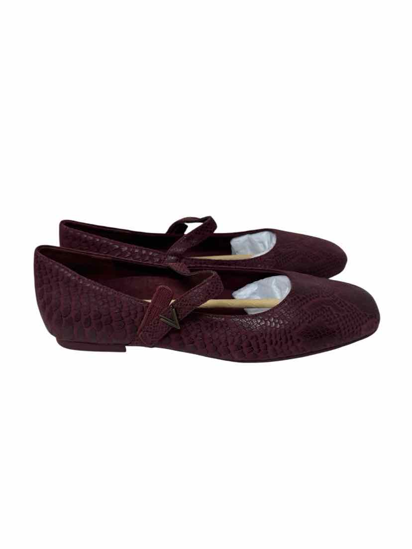Shoe Size 8 VIONIC Burgundy Flats