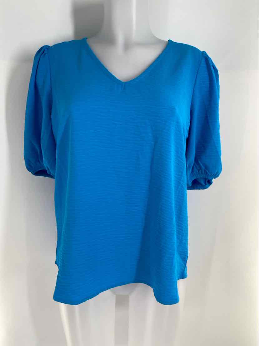Size M ZENANA Blue Shirt
