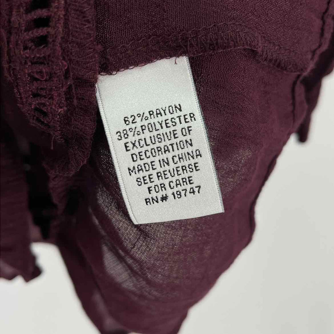 Size 2X COUNTERPARTS Purple Shirt
