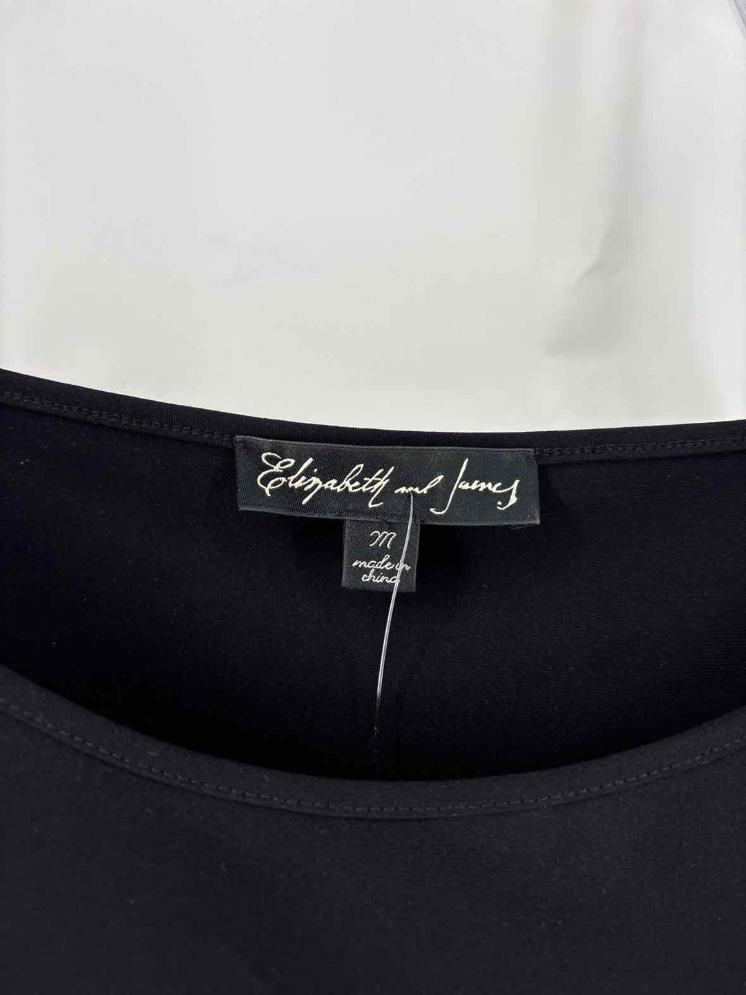 Size M ELIZABETH AND JAMES Black Dress