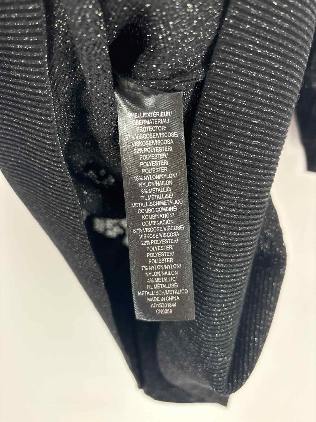 Size L Adrianna Papell Black Shirt
