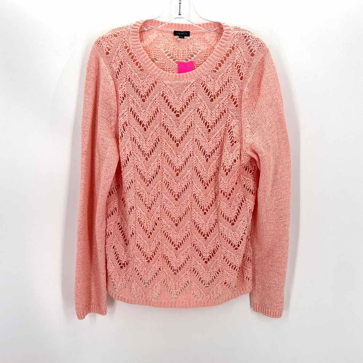 Size XL Talbots Peach Sweater