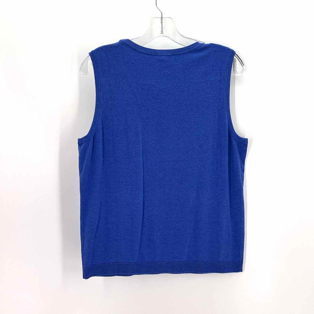 Size L Talbots Blue Sweater