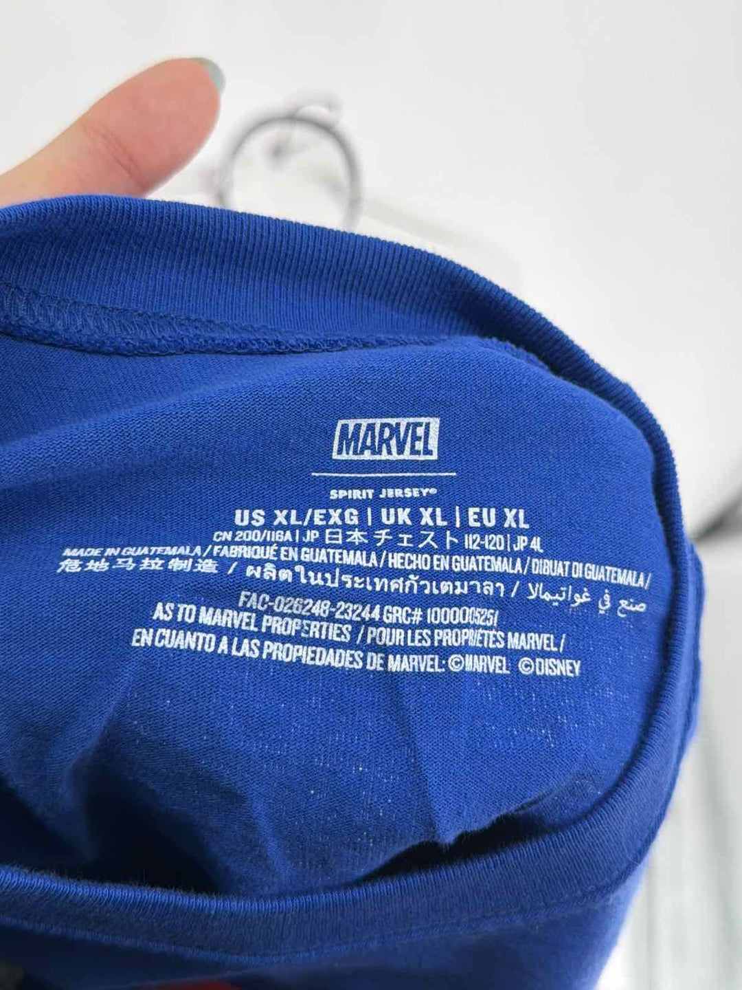 Size XL Blue Shirt