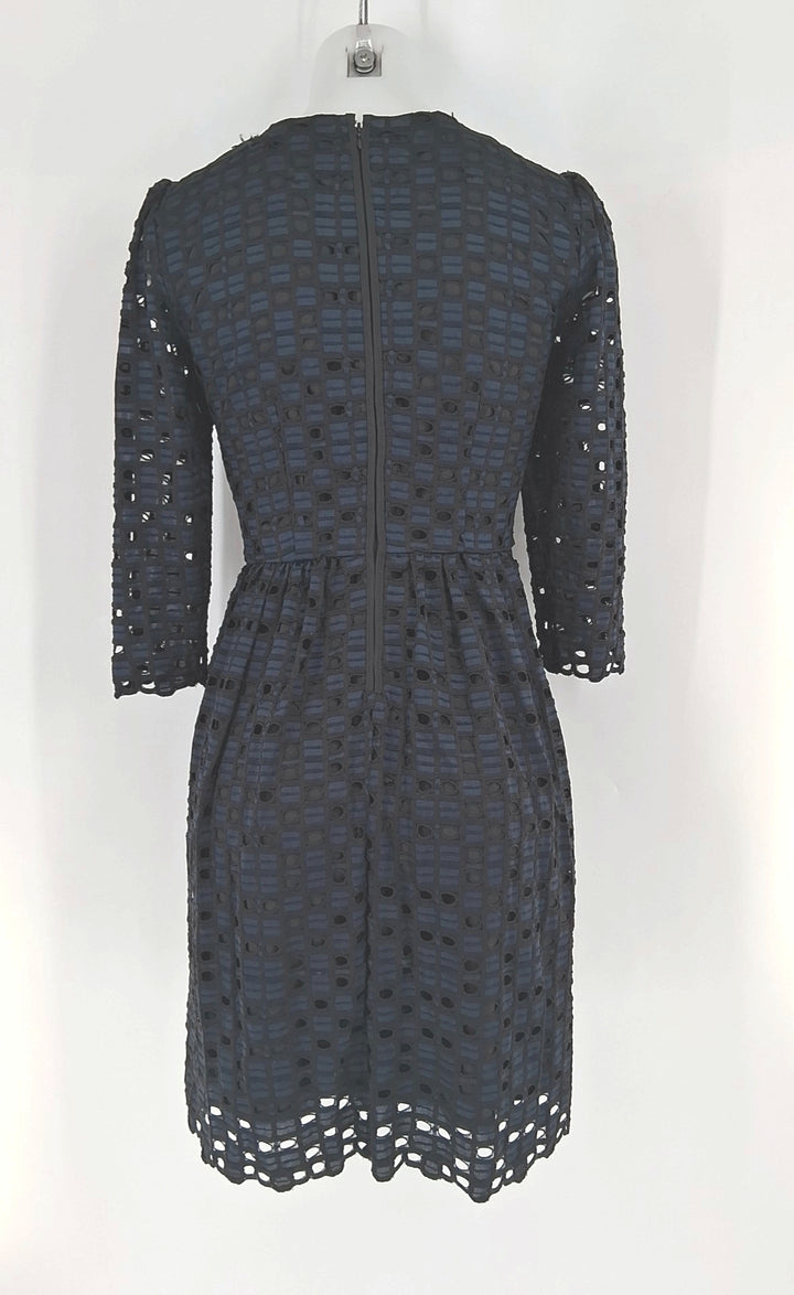 Size 2 Ann Taylor Navy Lace Dress
