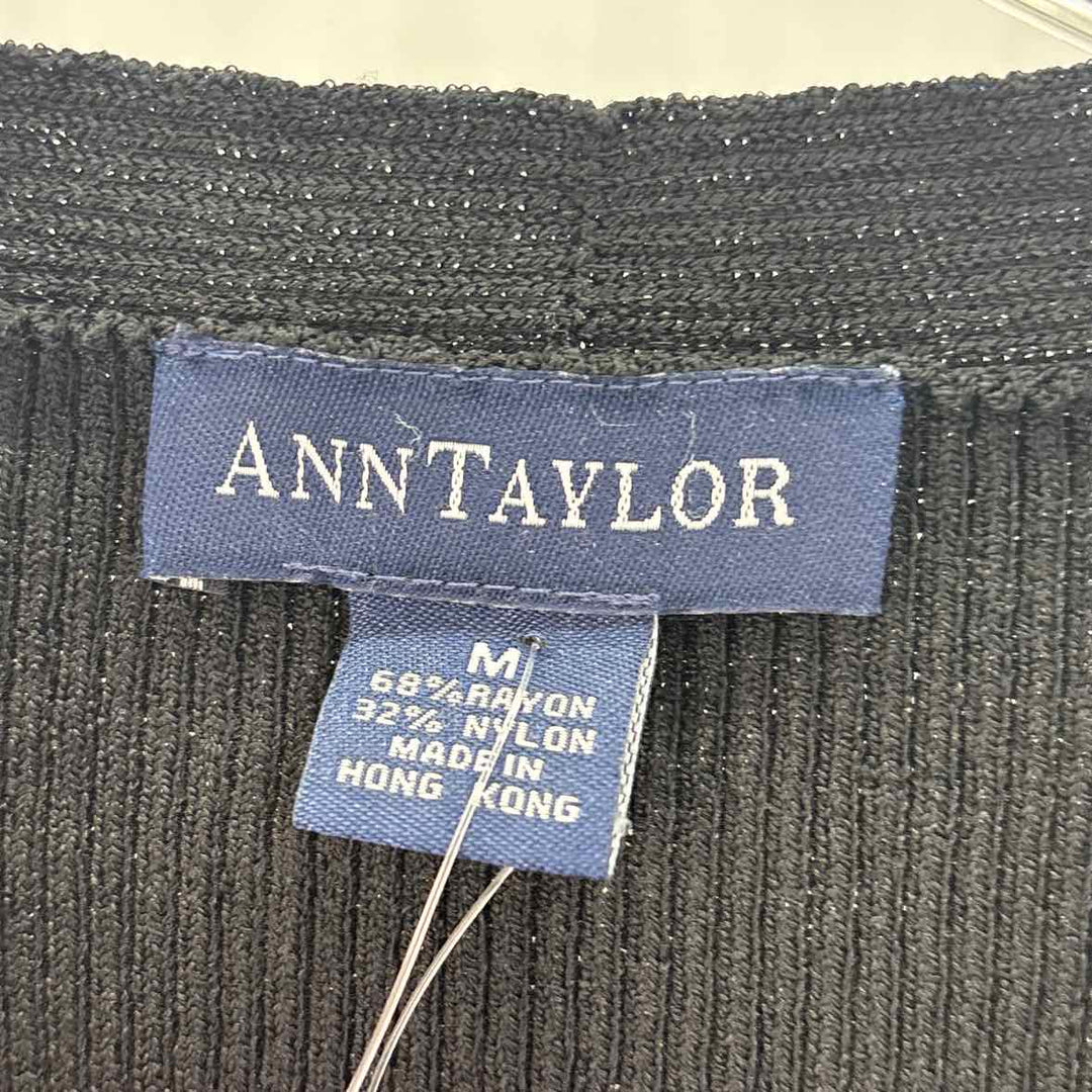 Size M Ann Taylor Black Sweater