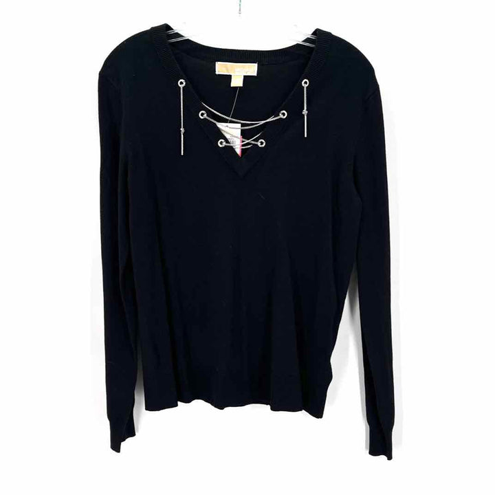 Size M Michael Kors Black Sweater