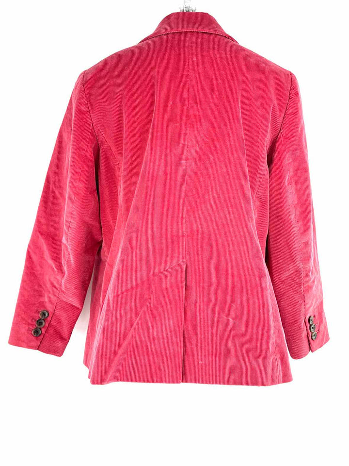 Size 16P Talbots Coral Corduroy Blazer