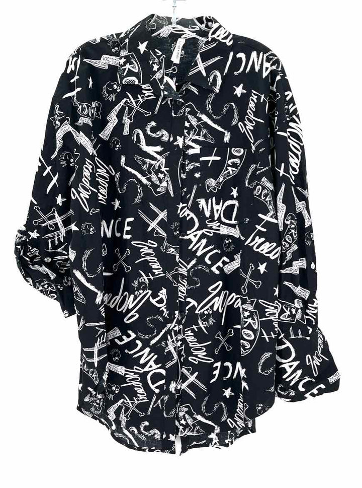 Size L Multi-Color Knit Shirt