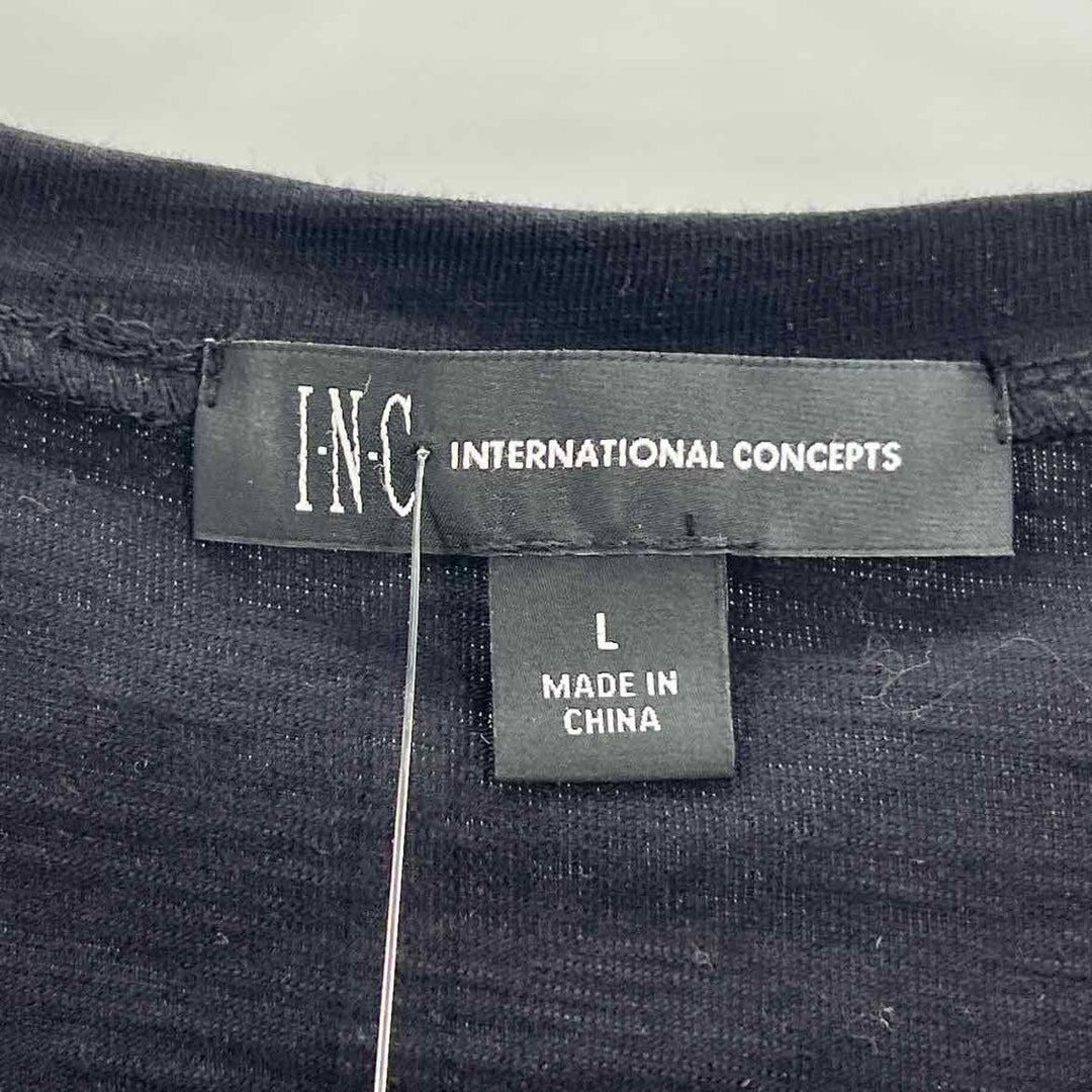 Size L INC Black Shirt