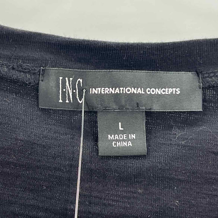Size L INC Black Shirt