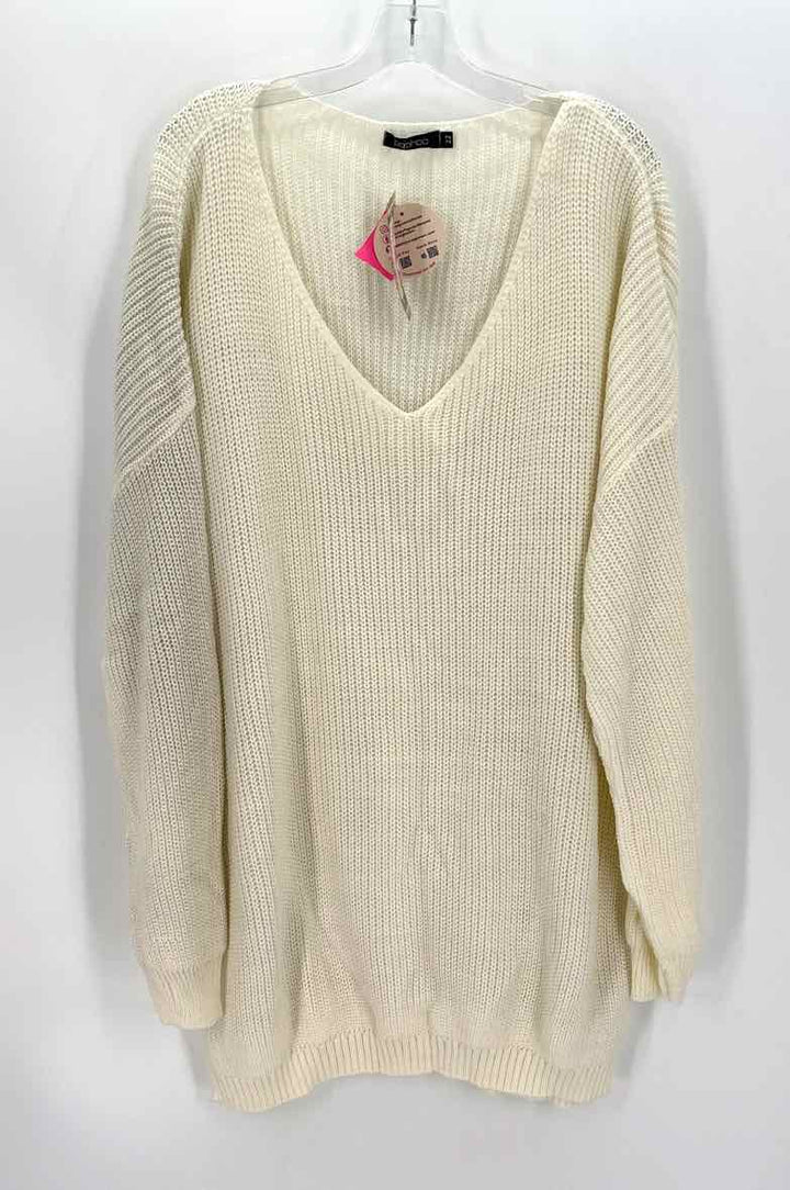 Size 22 BOOHOO Ivory Sweater
