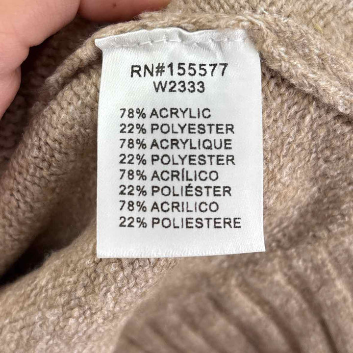 Size L Taupe Sweater