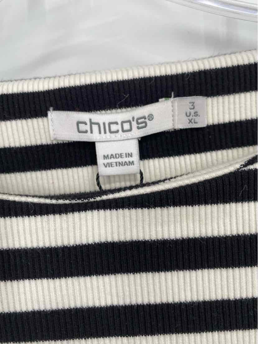 Size XL Chico's Black Shirt