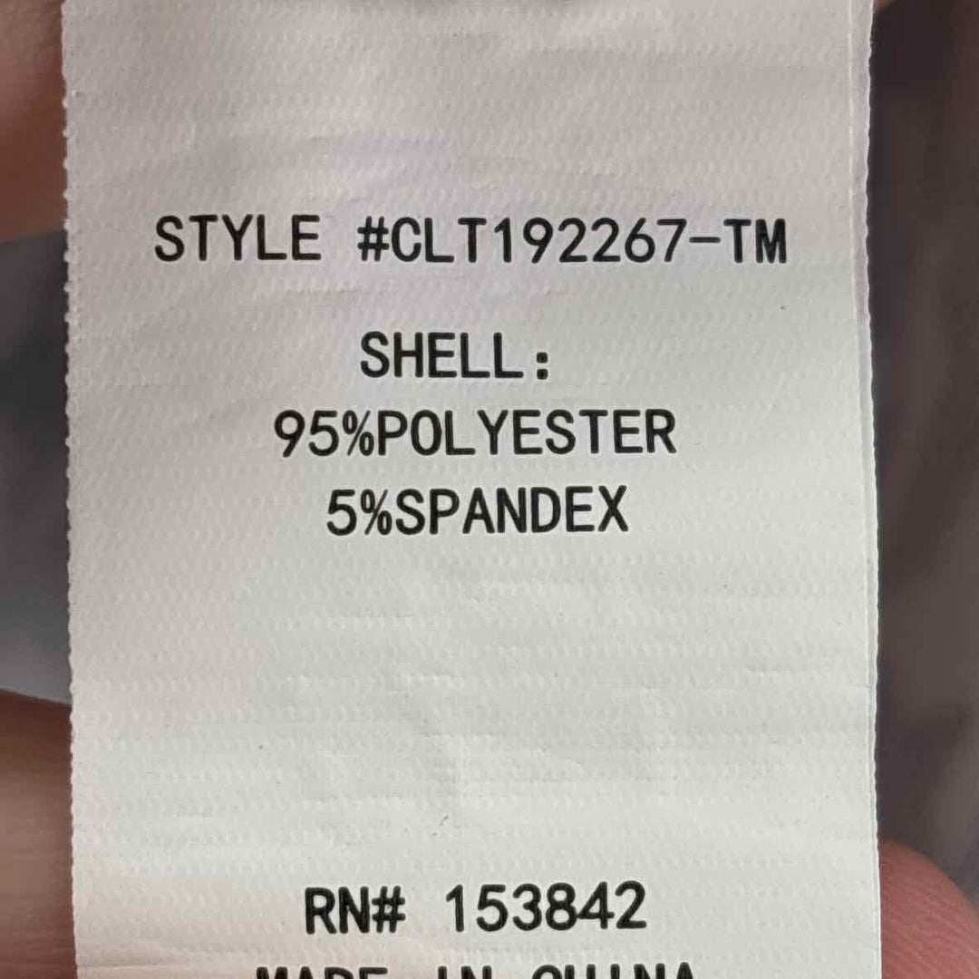 Size XL MELLODAY Black Print Shirt