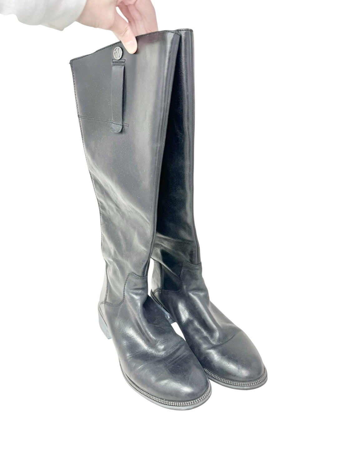 Shoe Size 9 FRANCO SARTO Black Boots