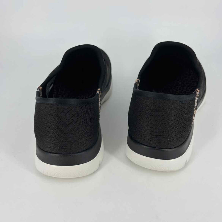 Shoe Size 7.5 Sketchers Black Knit Sneakers