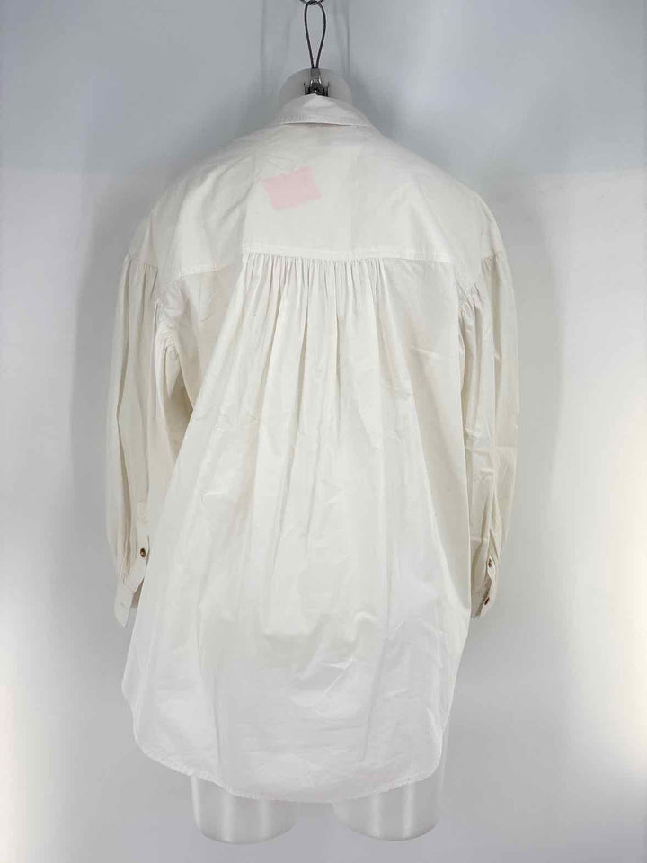 Size XS Pilcro & the Letterpress White Shirt