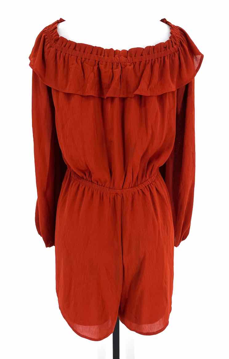 Size L Rust Romper