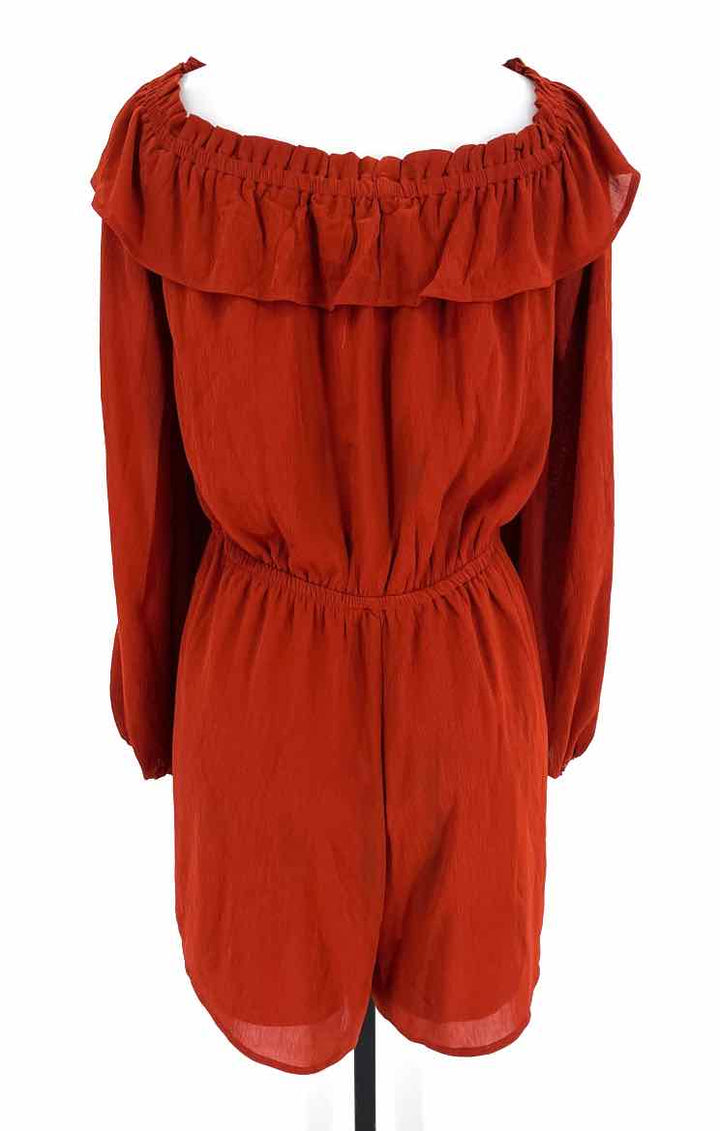 Size L Rust Romper