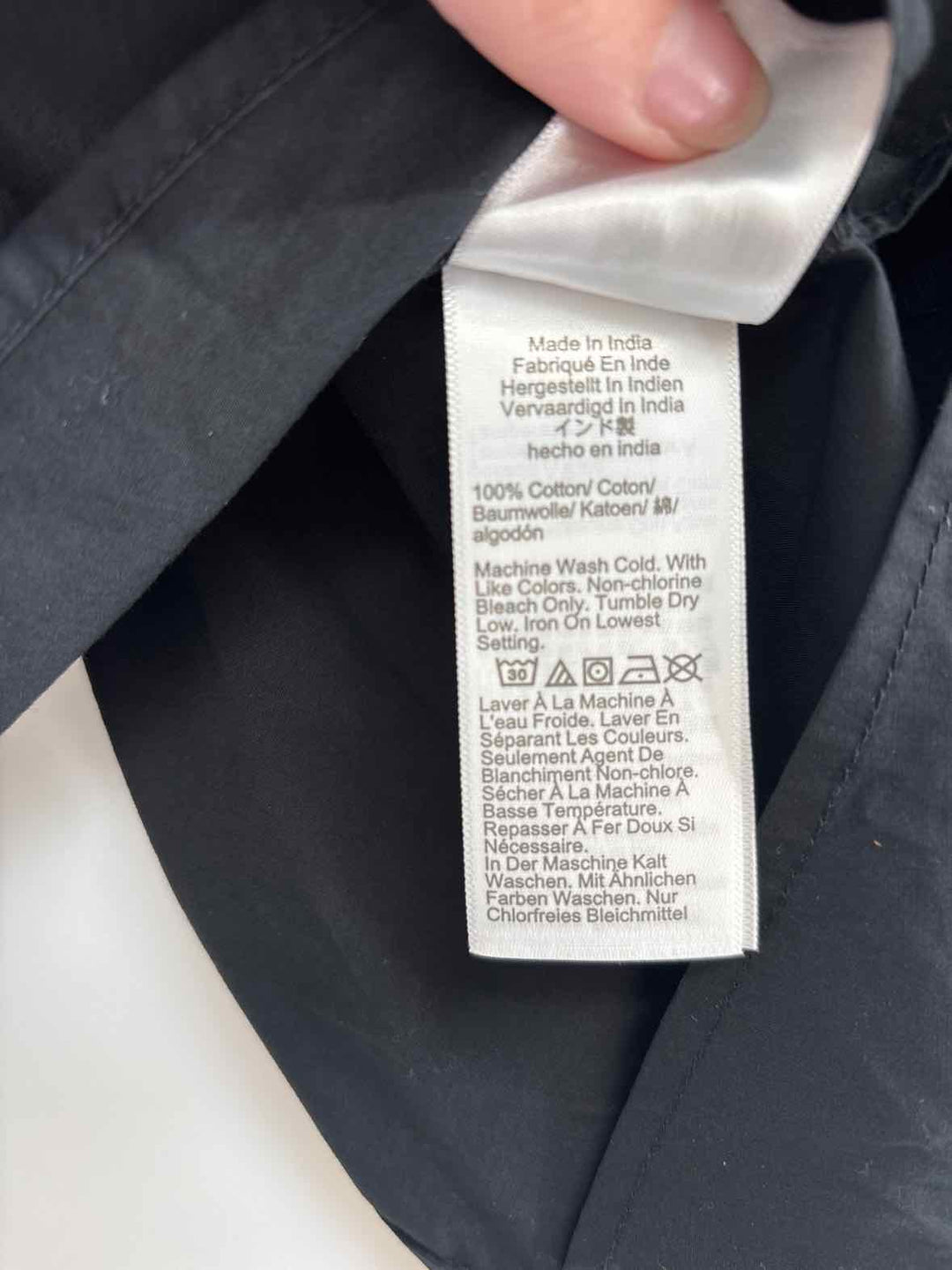 Size M J Crew Black Shirt
