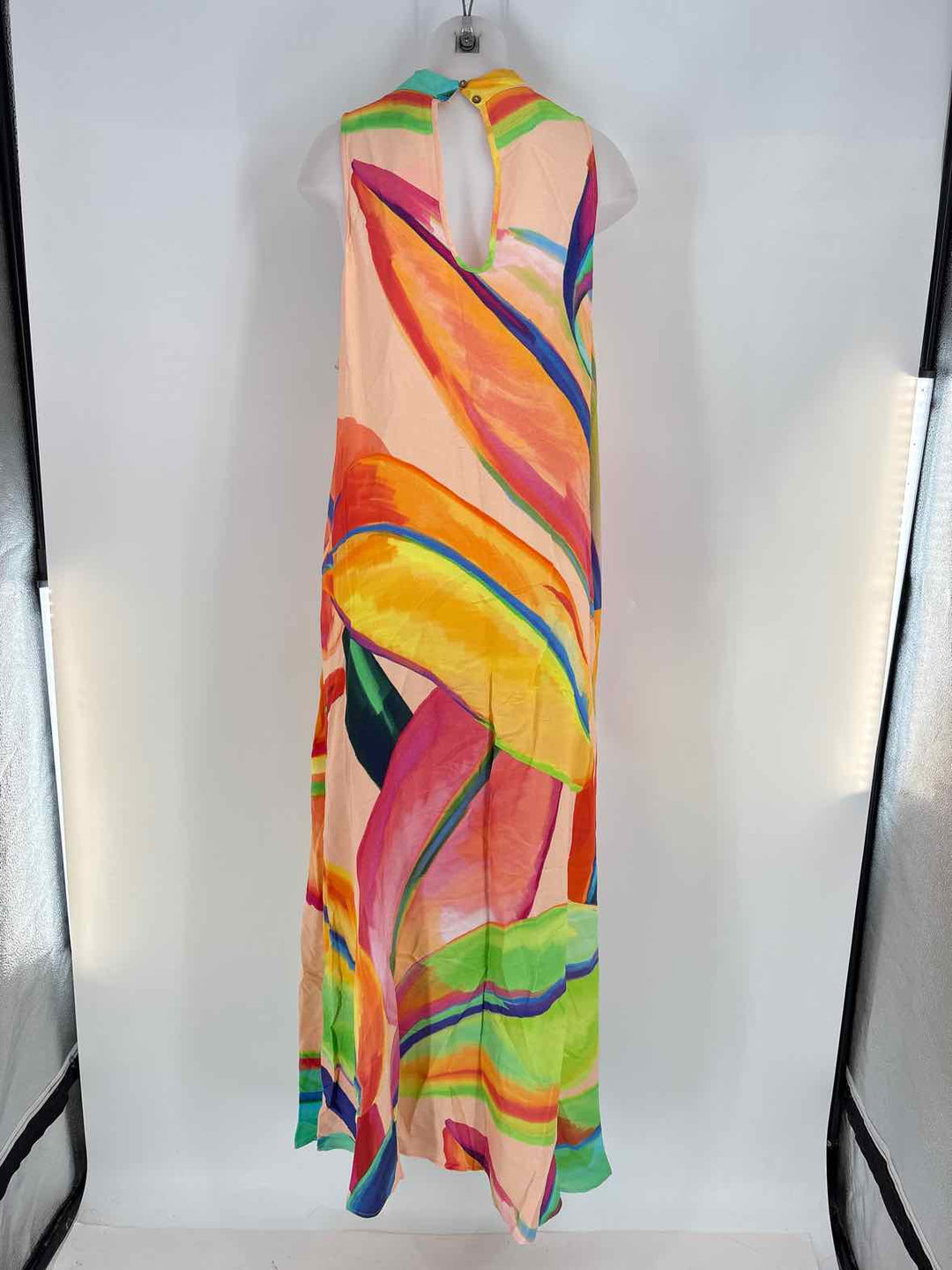 Size 2X FARM RIO ORANGE PRINT Dress