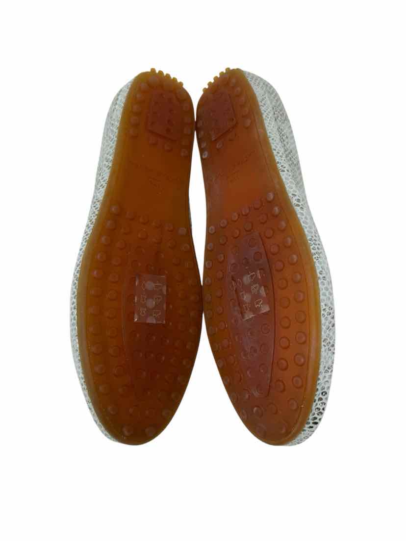 Shoe Size 9 Silver Flats