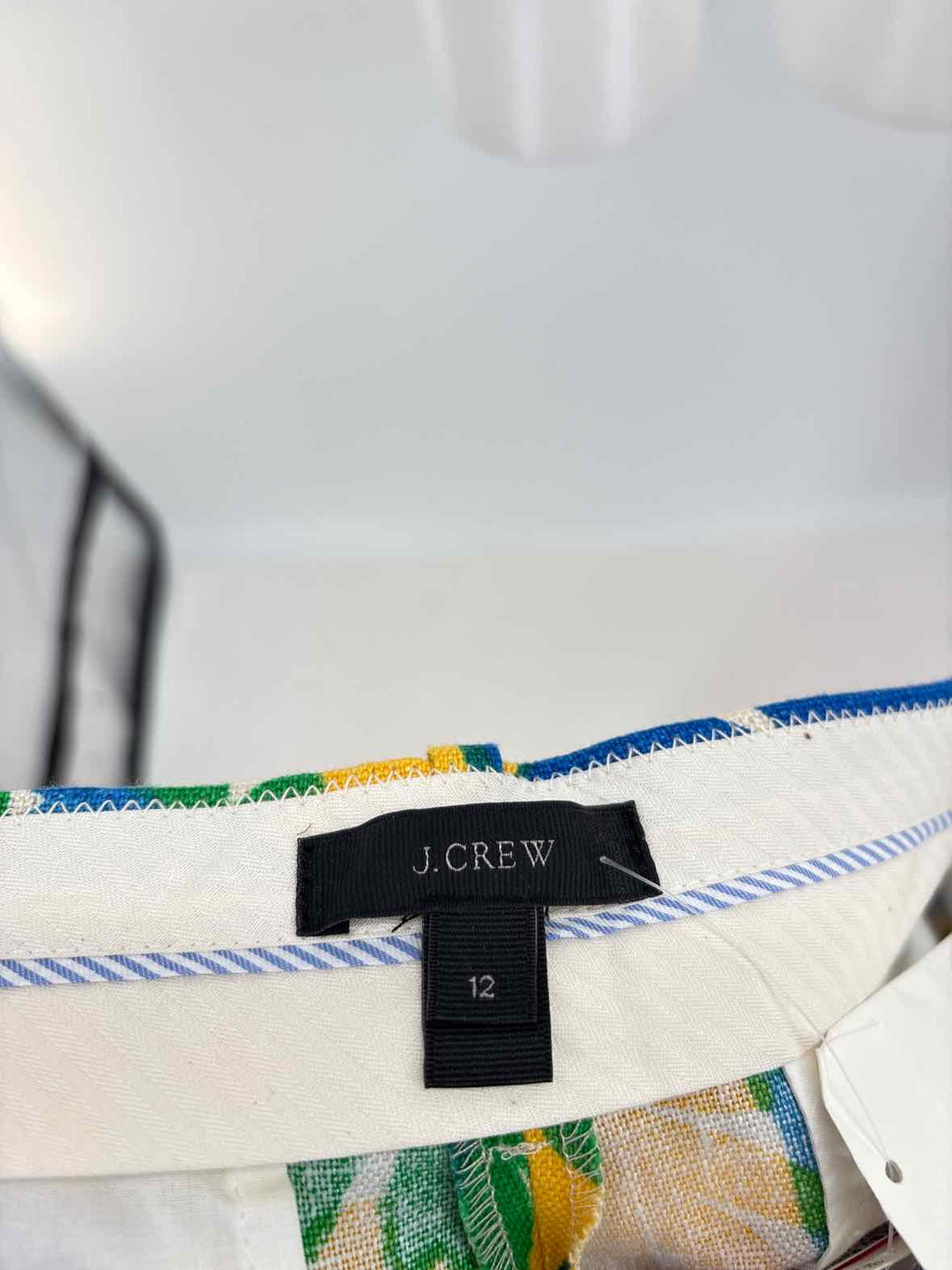 Size 12 J Crew Multi-Color Pants
