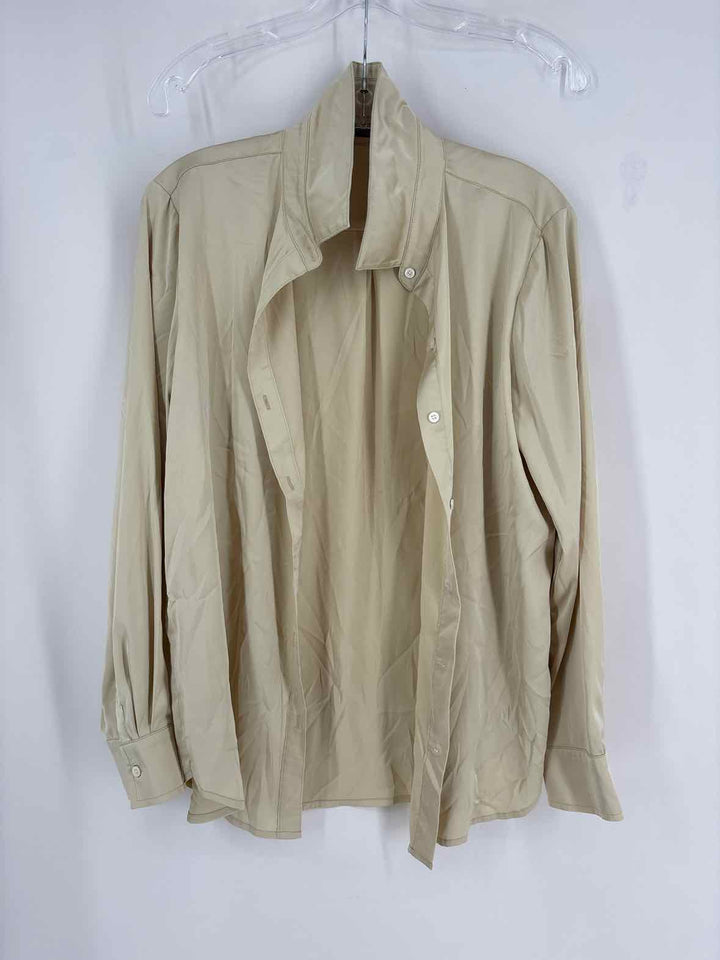 Size M J MCLAUGHLIN Gold Shirt