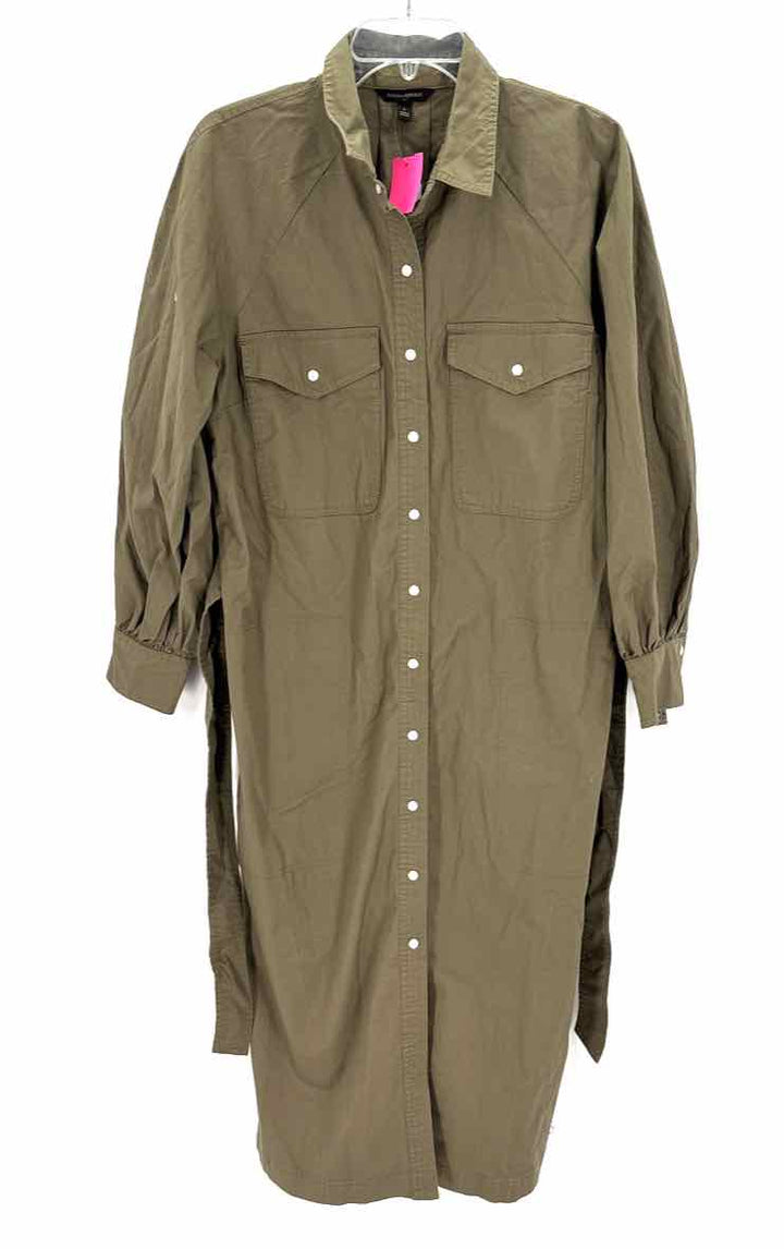 Size L Banana Republic Olive Dress