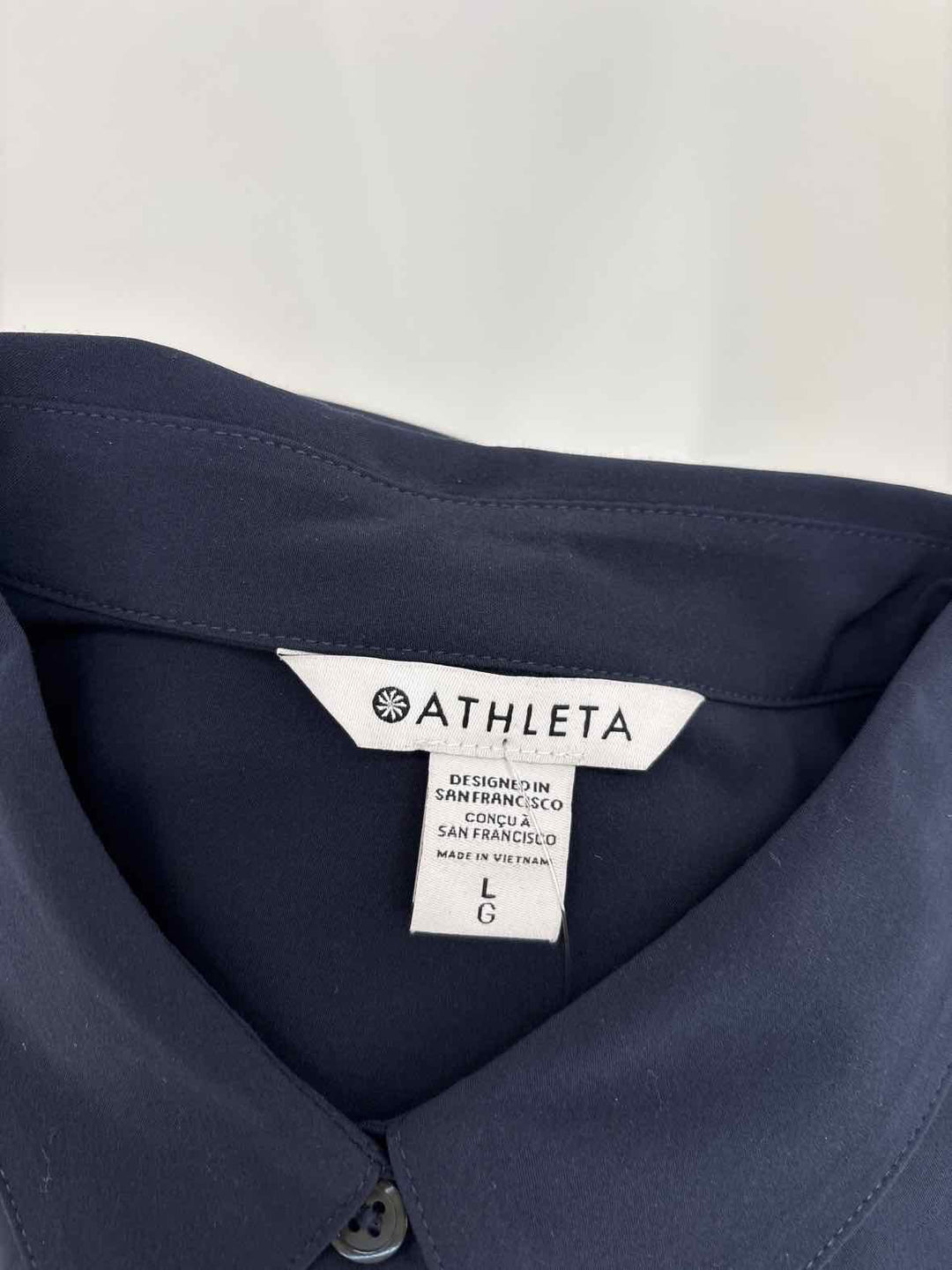Size L Athleta Navy Shirt