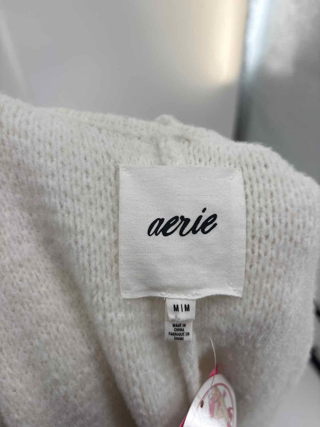 Size M AERIE Cream Sweater