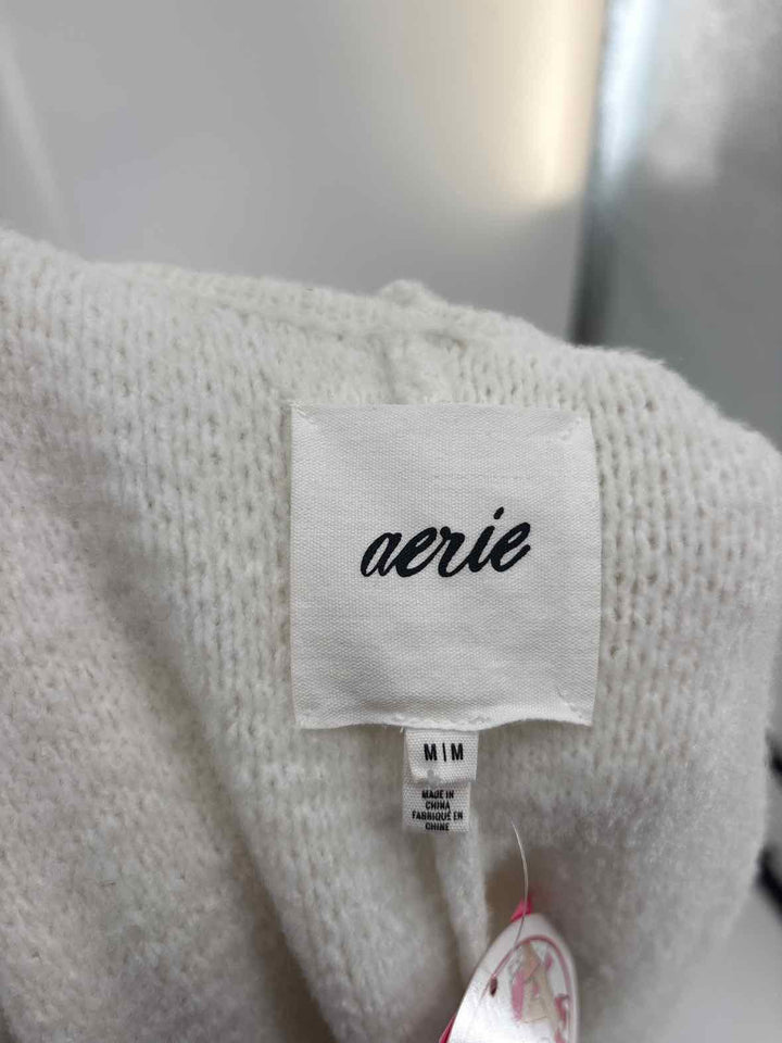 Size M AERIE Cream Sweater