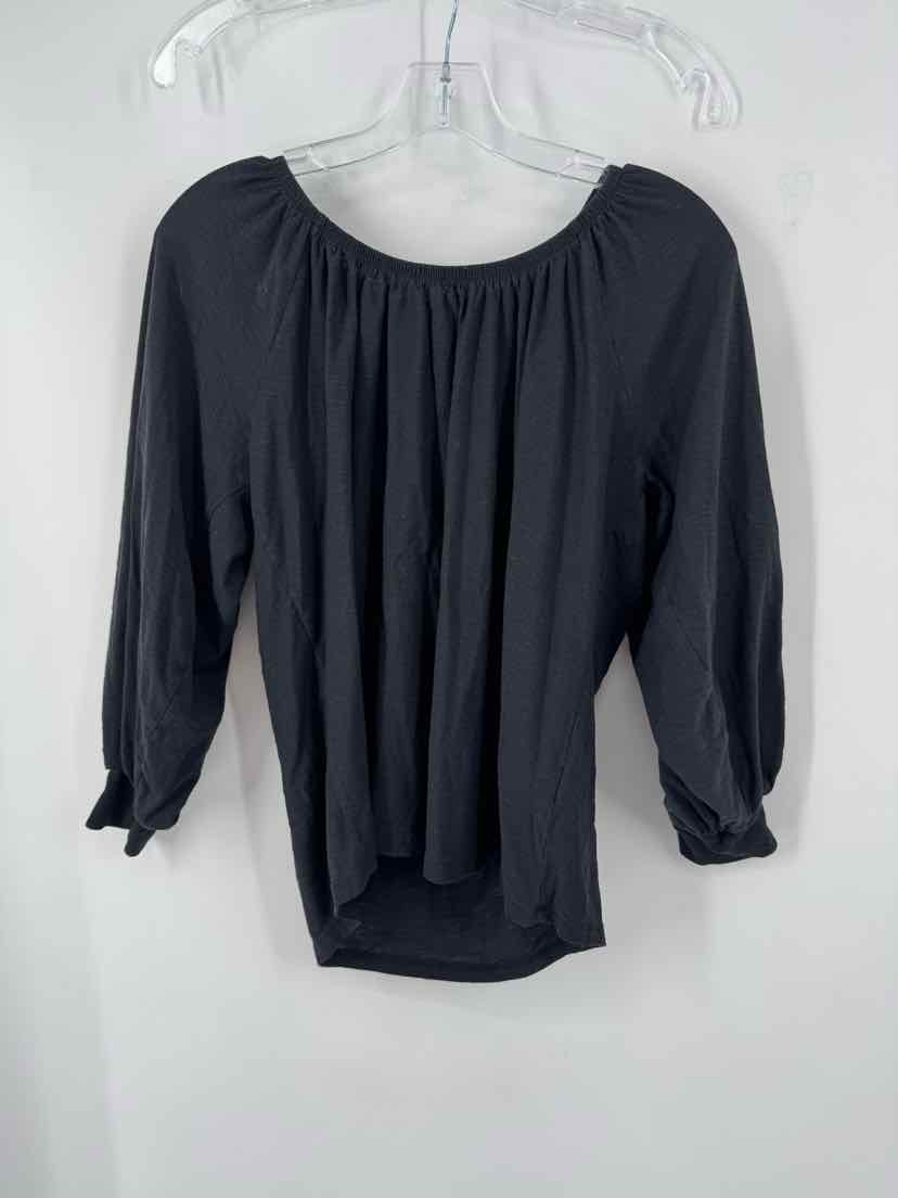 Size M NATION Black Shirt