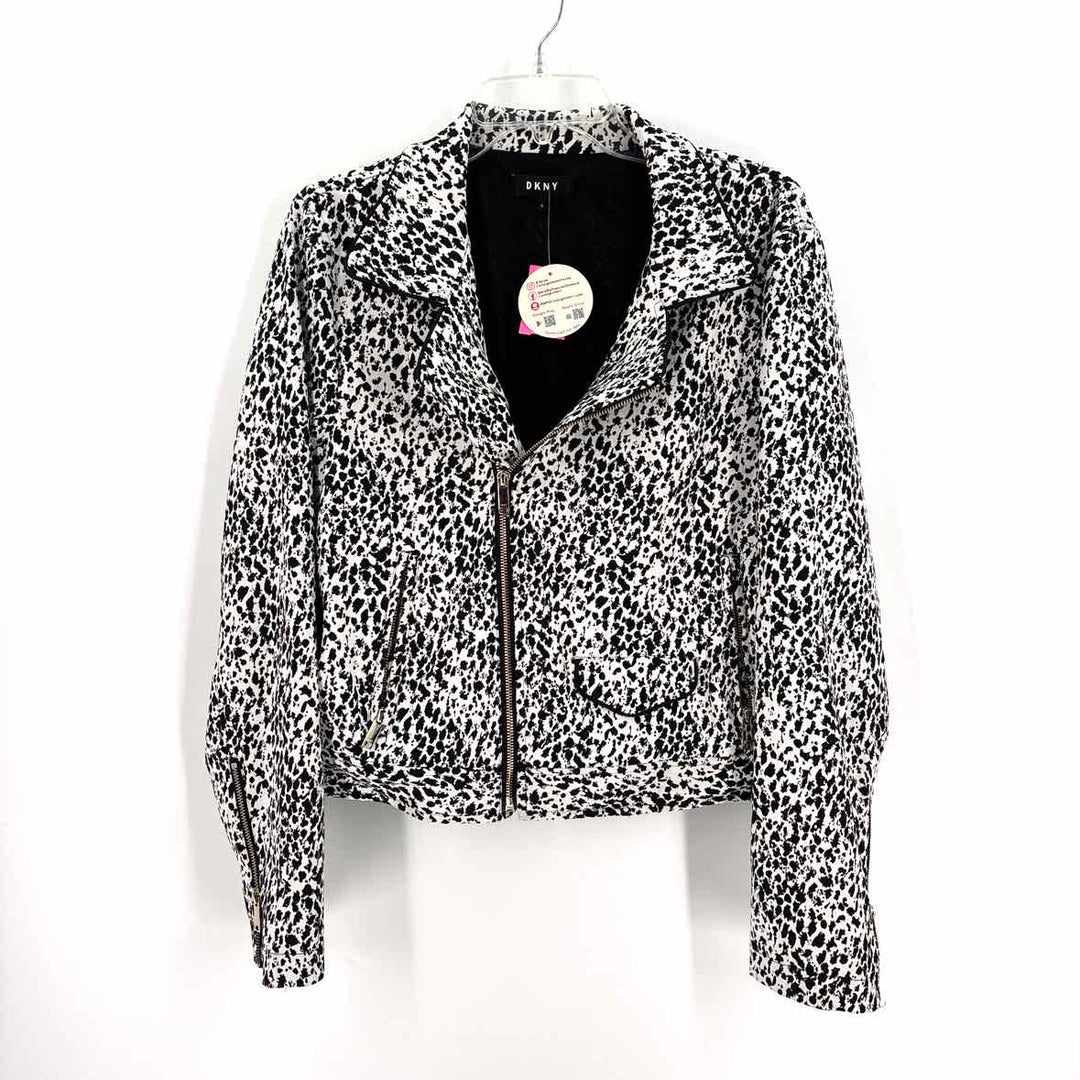Size XL DKNY Multi-Color Knit Jacket