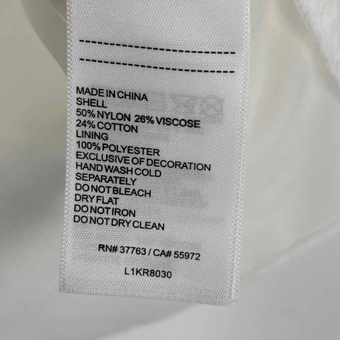 Size M LAUNDRY White Shirt