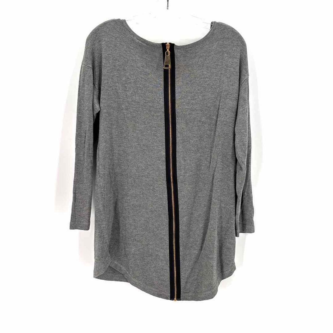 Size M SOFT SURROUNDINGS Gray Knit Shirt