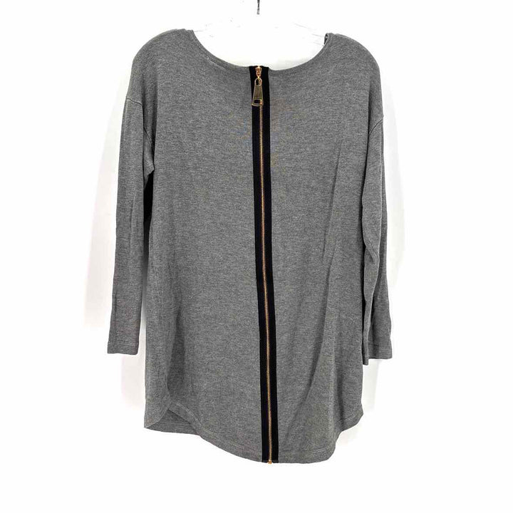 Size M SOFT SURROUNDINGS Gray Knit Shirt