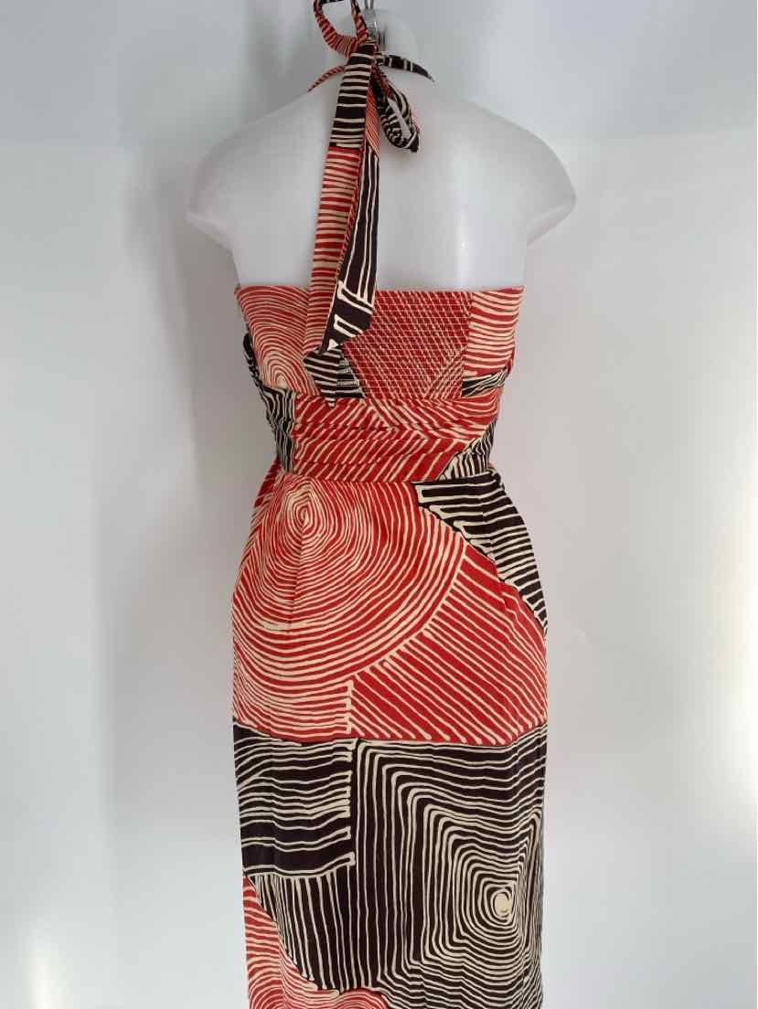 Size 6 Orange Dress