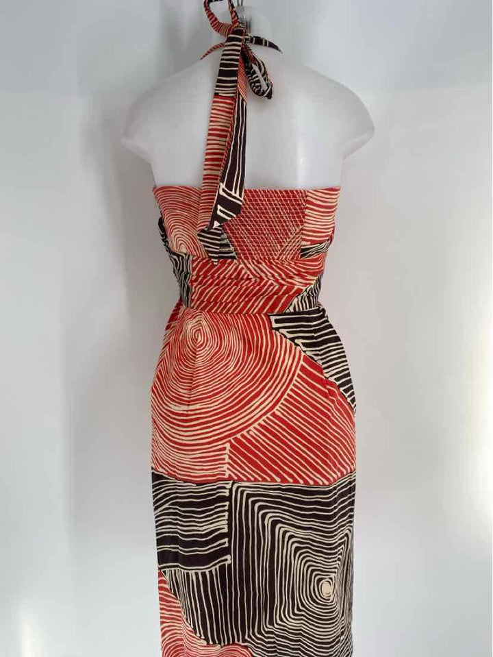 Size 6 Orange Dress