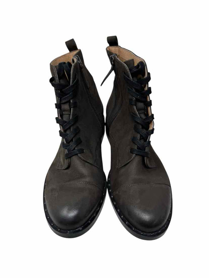 Shoe Size 8.5 HALOGEN Brown Leather Boots