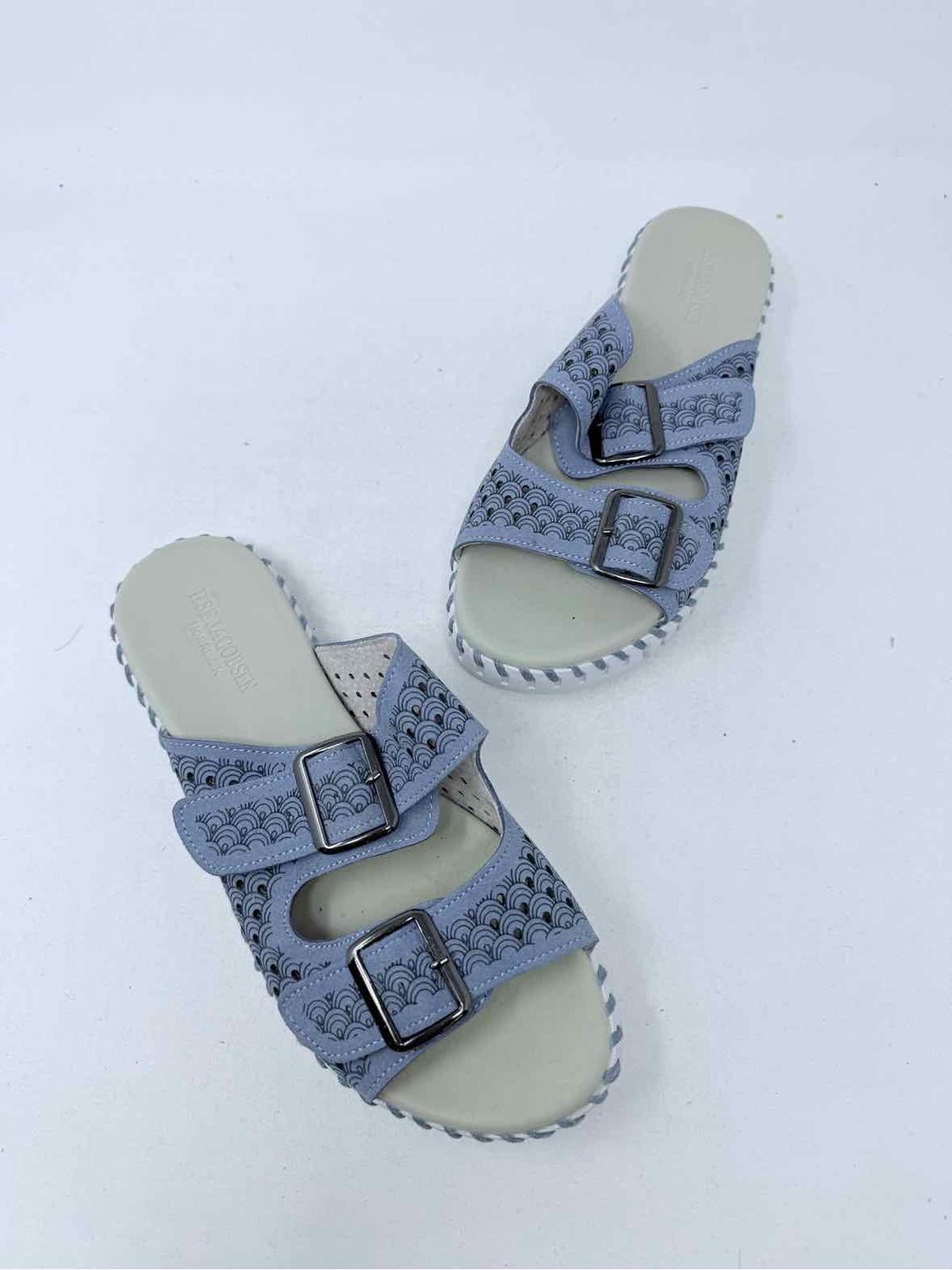 Shoe Size 37 ILSE JACOBSEN Blue Sandals