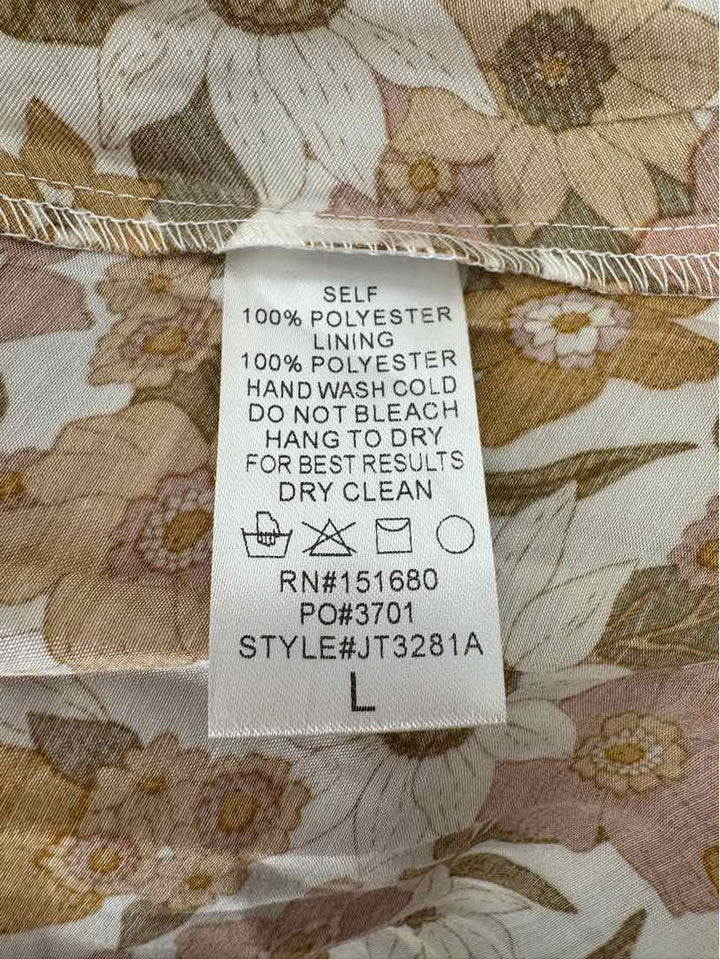 Size L STORIA Multi-Color Shirt
