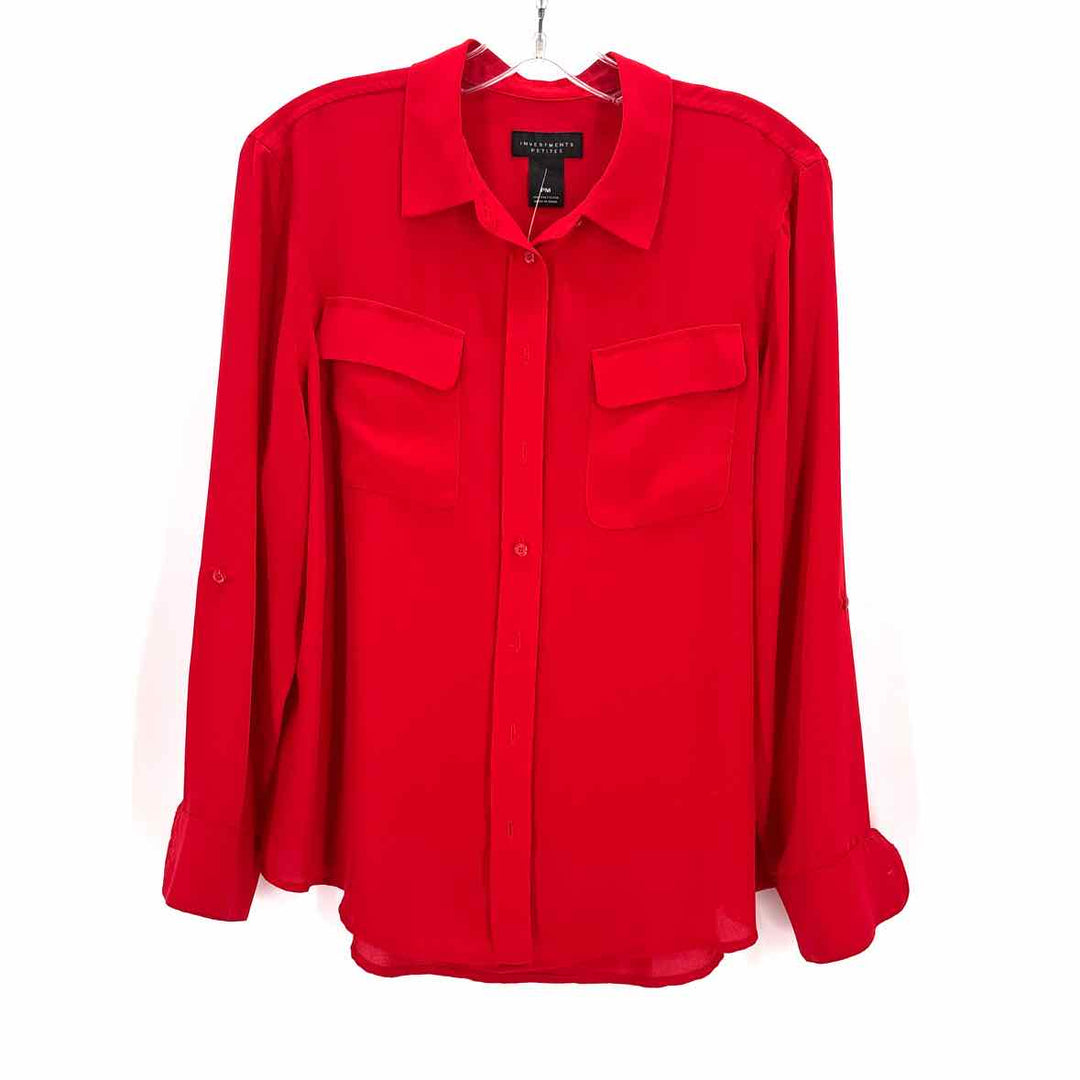 Size M Investments Red Shirt