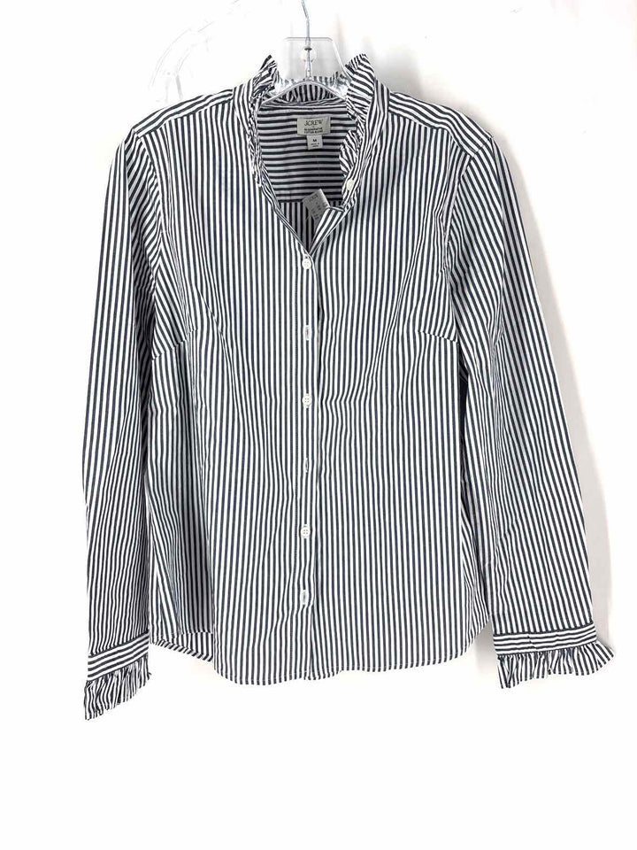 Size M J Crew Blue Shirt