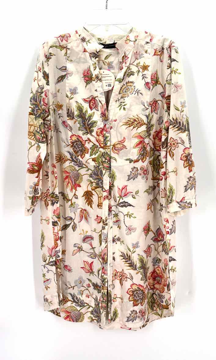 Size M ZARA White Cotton Shirt